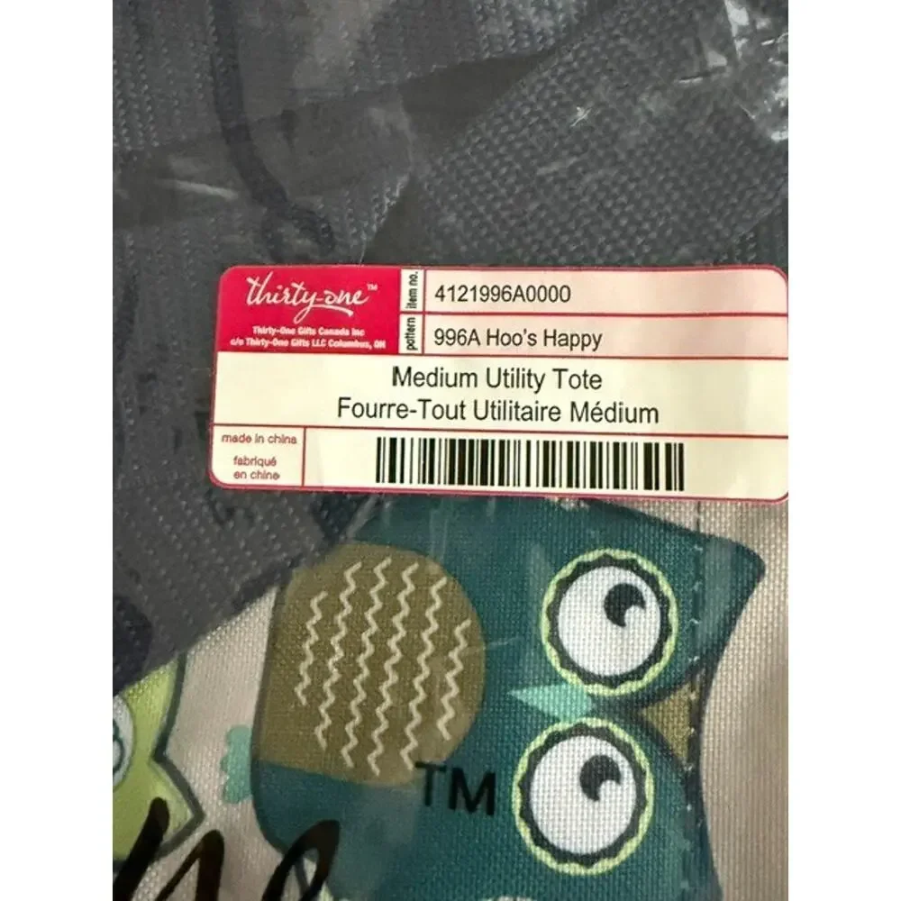 NEW Thirty-One Hoo's Happy 